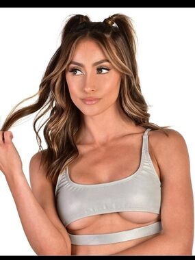 IHeartRaves Reflective 3M Bra